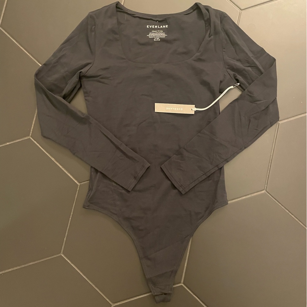 Everlane Square Neck Bodysuit - Picture 2 of 6